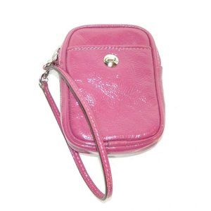 Coach $98 Fuchsia Patent Leather Accessory Case